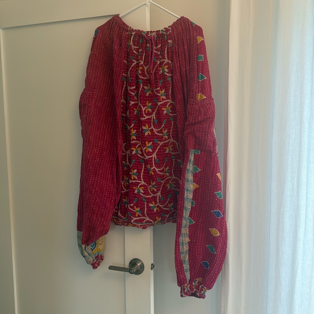Kantha Bae be still harem pants boho free size great colors